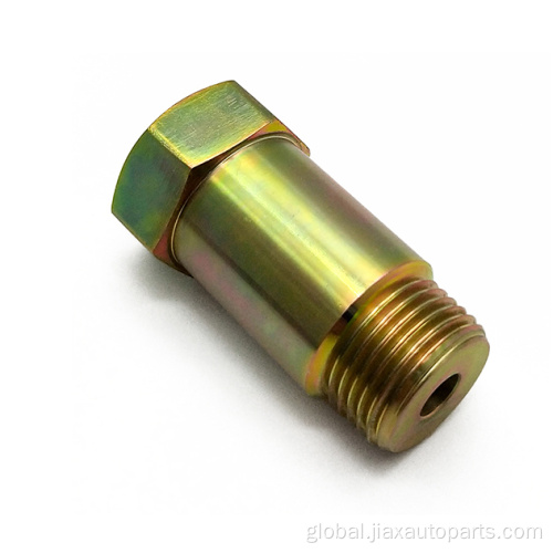 Cnc Machined Auto Parts  Fabrication Universal M18X1.5 oxygen sensor pipe connector Factory